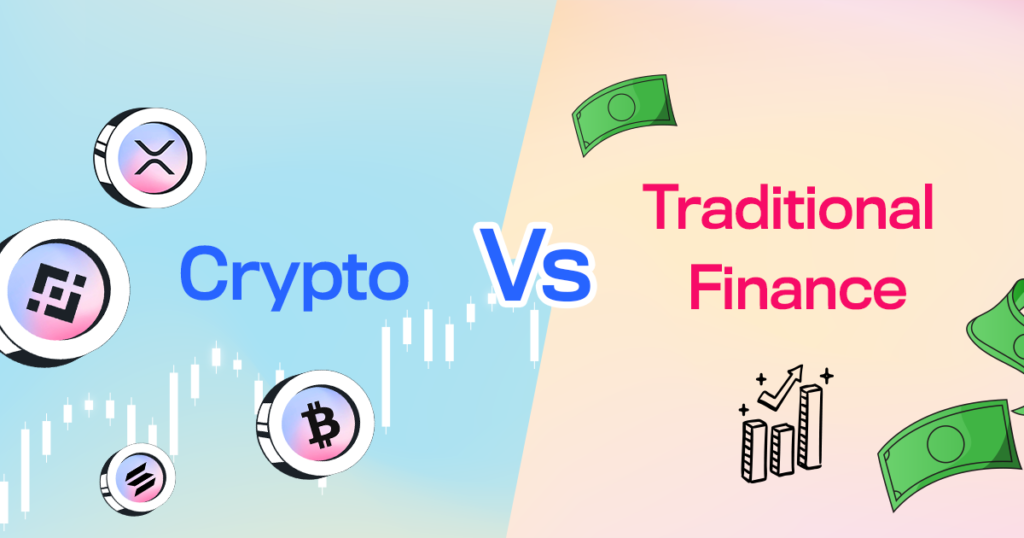 Crypto Versus Traditional Financial Systems