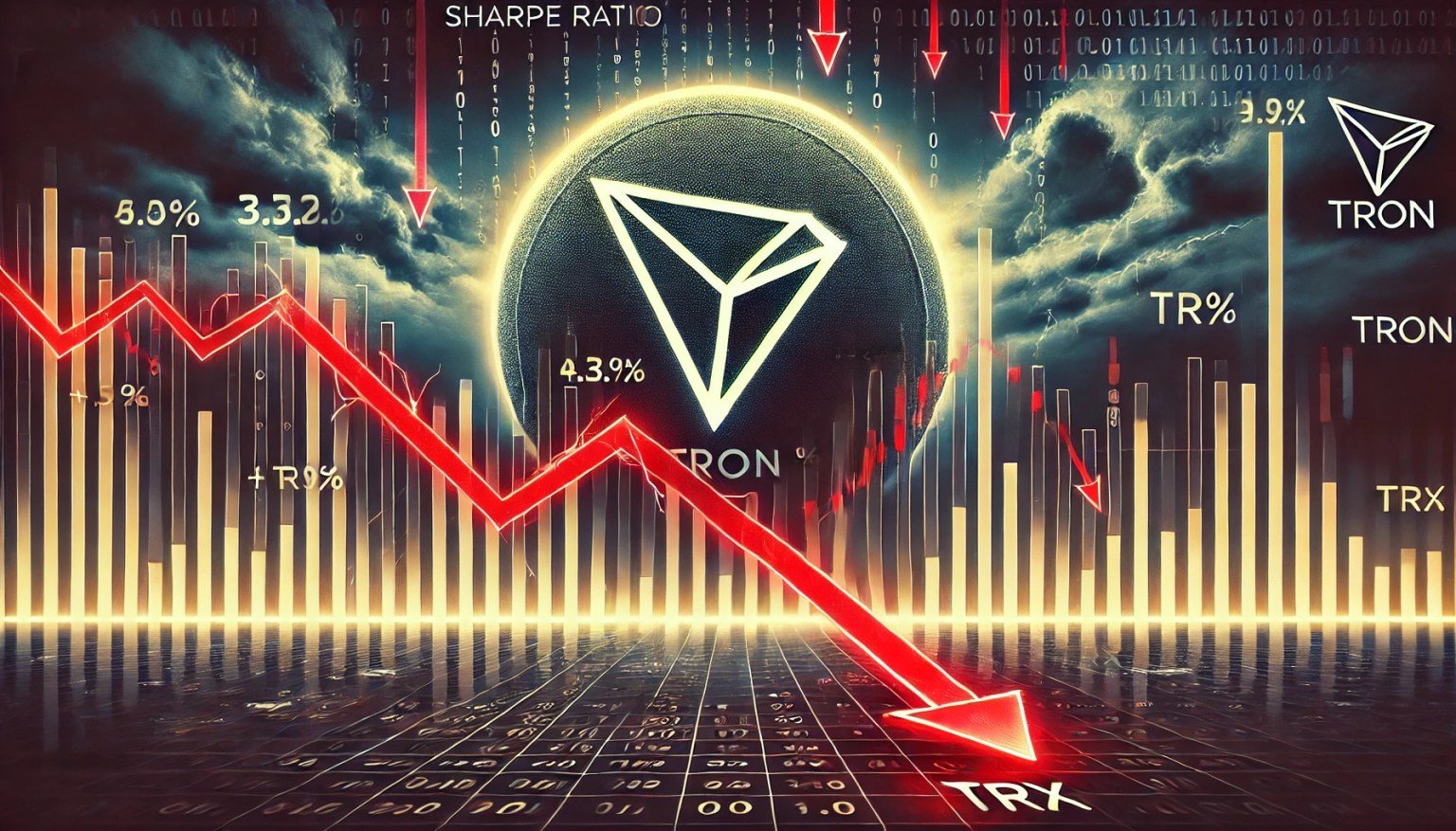 TRX Sharpe Ratio Crash Risk or Imminent Price Drop?