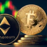 Bitcoin and Ethereum price decline